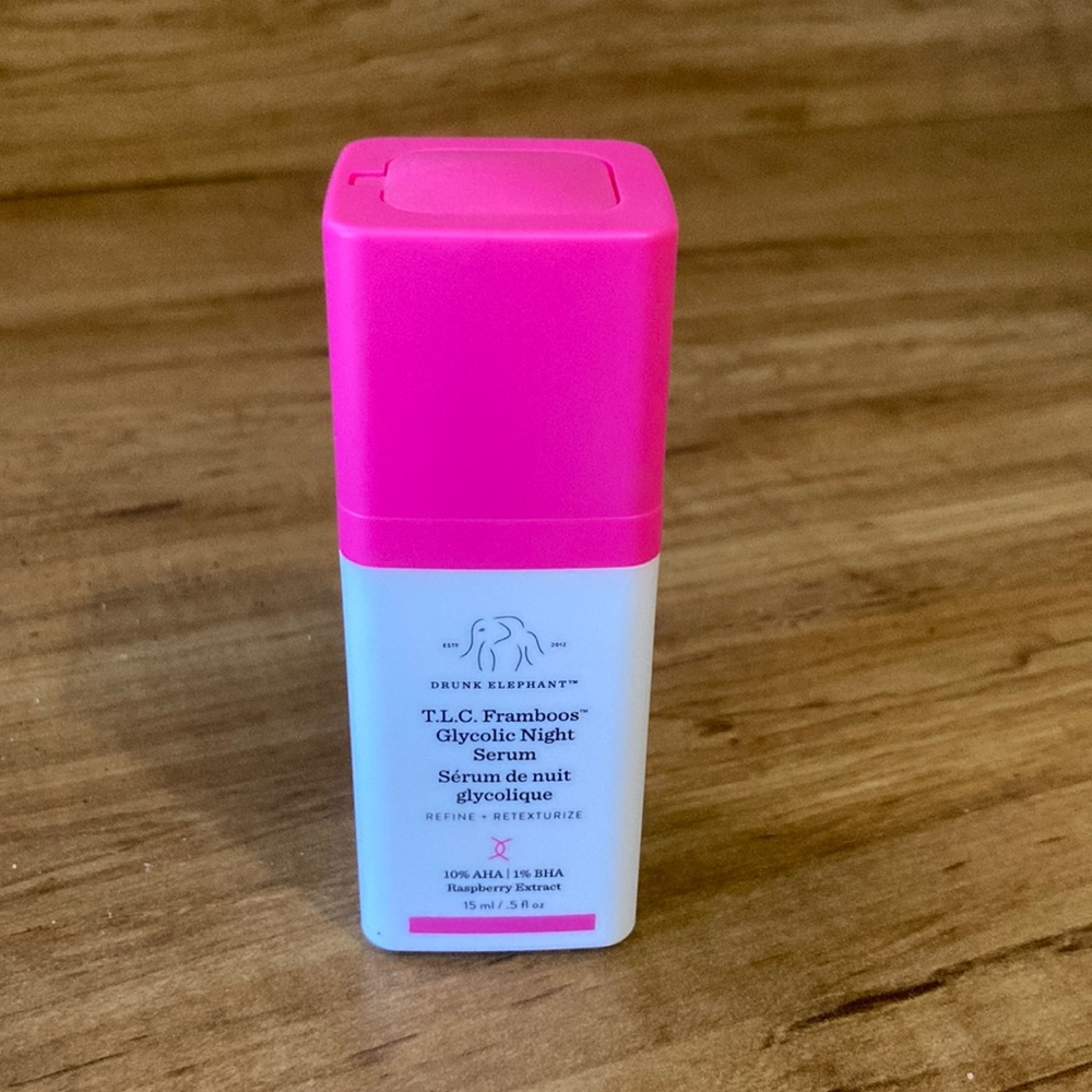 TLC Framboos Glycolic Night Serum Drunk Elephant